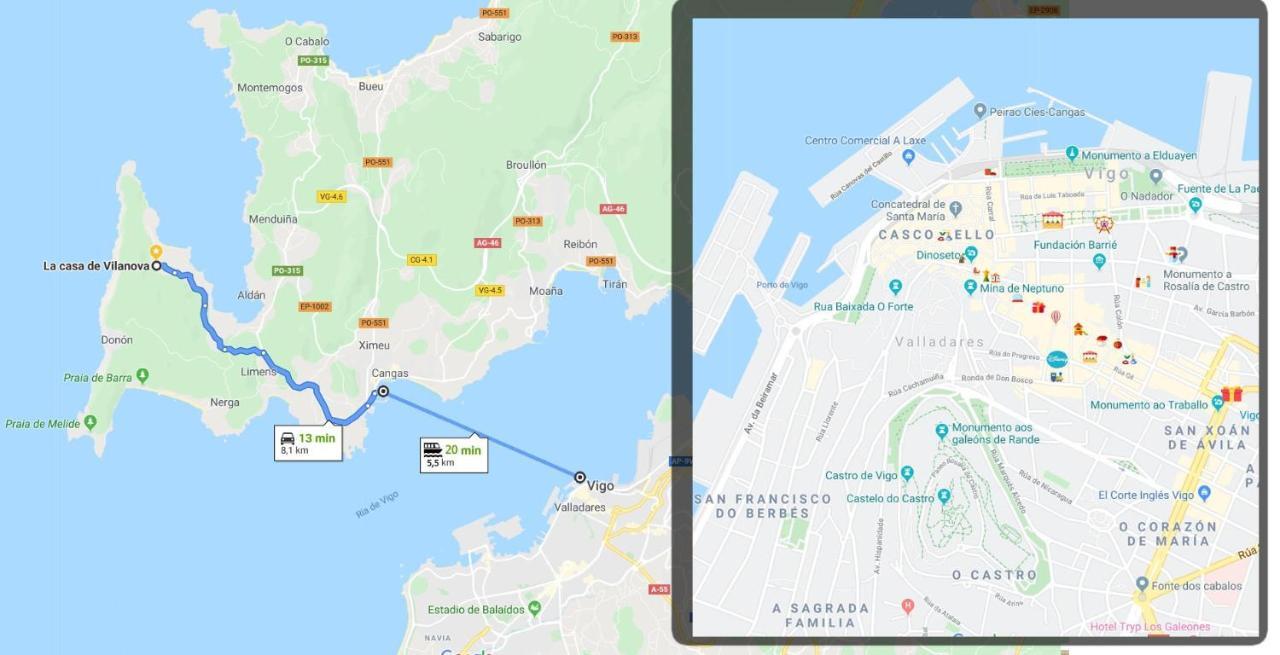 La Casa De Vilanova 坎加斯德穆拉索 外观 照片